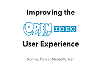 OpenIDEO Usability