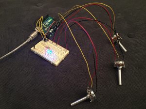 circuit board and LEDs
