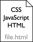 Using a single file for HTML, CSS, and JS